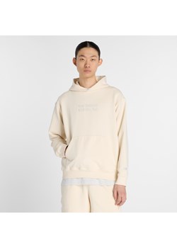 Bluza męska New Balance MT41534PEF – beżowa ze sklepu New Balance Poland w kategorii Bluzy męskie - zdjęcie 184289087