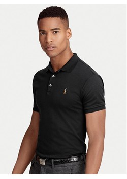 Polo Ralph Lauren Polo Ssl-Knt 710685514002 Czarny Slim Fit ze sklepu MODIVO w kategorii T-shirty męskie - zdjęcie 184290507