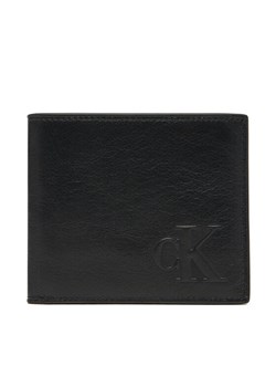 Calvin Klein Duży Portfel Męski Ck Ew Billfold W/ Coin LV04G1072G Czarny ze sklepu MODIVO w kategorii Portfele męskie - zdjęcie 184290529
