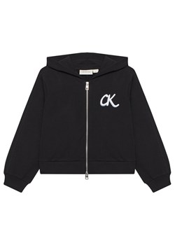Calvin Klein Jeans Bluza IG0IG02969 M Czarny Regular Fit ze sklepu MODIVO w kategorii Bluzy dziewczęce - zdjęcie 184295828