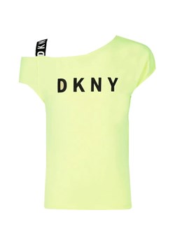 DKNY Kids T-shirt FANCY | Regular Fit ze sklepu Gomez Fashion Store w kategorii Bluzki dziewczęce - zdjęcie 184296247