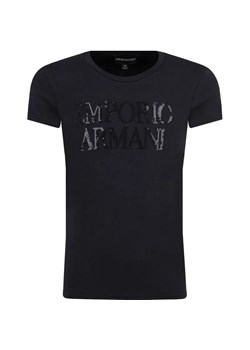 Emporio Armani T-shirt | Regular Fit ze sklepu Gomez Fashion Store w kategorii Bluzki dziewczęce - zdjęcie 184296289