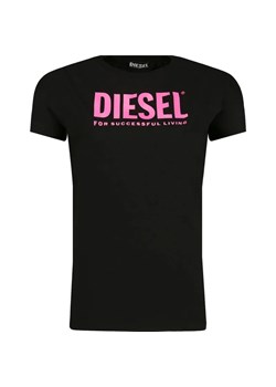 Diesel T-shirt DEXTRA | Regular Fit ze sklepu Gomez Fashion Store w kategorii Bluzki dziewczęce - zdjęcie 184296357