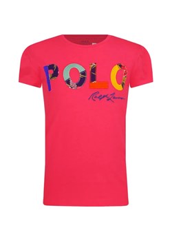 POLO RALPH LAUREN T-shirt | Regular Fit ze sklepu Gomez Fashion Store w kategorii Bluzki dziewczęce - zdjęcie 184296469