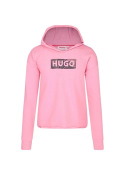 HUGO KIDS Bluza | Regular Fit ze sklepu Gomez Fashion Store w kategorii Bluzy dziewczęce - zdjęcie 184296476