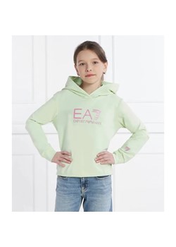 EA7 Bluza | Regular Fit ze sklepu Gomez Fashion Store w kategorii Bluzy dziewczęce - zdjęcie 184296486