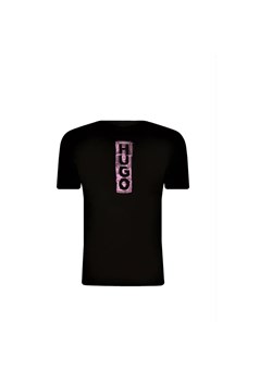 HUGO KIDS T-shirt | Regular Fit ze sklepu Gomez Fashion Store w kategorii Bluzki dziewczęce - zdjęcie 184296507