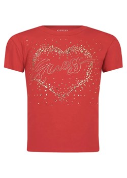 Guess T-shirt | Regular Fit ze sklepu Gomez Fashion Store w kategorii Bluzki dziewczęce - zdjęcie 184296519