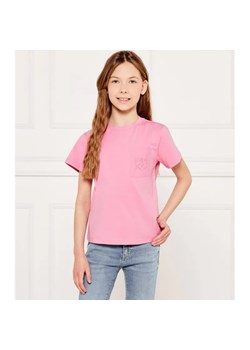 Pinko UP T-shirt | Oversize fit ze sklepu Gomez Fashion Store w kategorii Bluzki dziewczęce - zdjęcie 184296589