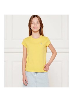 POLO RALPH LAUREN T-shirt | Regular Fit ze sklepu Gomez Fashion Store w kategorii Bluzki dziewczęce - zdjęcie 184296635