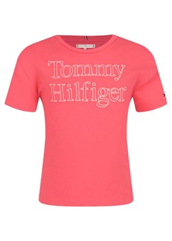 Tommy Hilfiger T-shirt | Regular Fit ze sklepu Gomez Fashion Store w kategorii Bluzki dziewczęce - zdjęcie 184296645