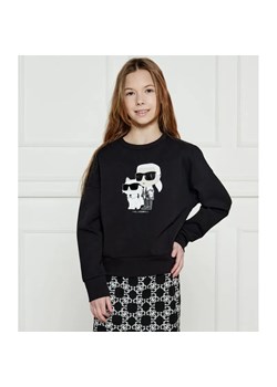 Karl Lagerfeld Kids Bluza | Regular Fit ze sklepu Gomez Fashion Store w kategorii Bluzy dziewczęce - zdjęcie 184296669