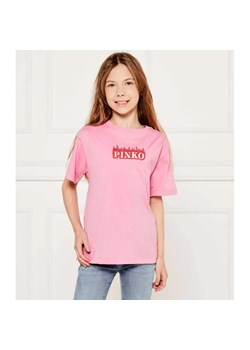 Pinko UP T-shirt | Oversize fit ze sklepu Gomez Fashion Store w kategorii Bluzki dziewczęce - zdjęcie 184296707