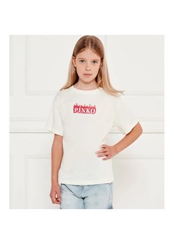 Pinko UP T-shirt | Oversize fit ze sklepu Gomez Fashion Store w kategorii Bluzki dziewczęce - zdjęcie 184296717