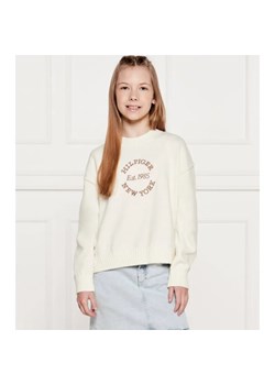 Tommy Hilfiger Sweter | Regular Fit ze sklepu Gomez Fashion Store w kategorii Swetry dziewczęce - zdjęcie 184296719