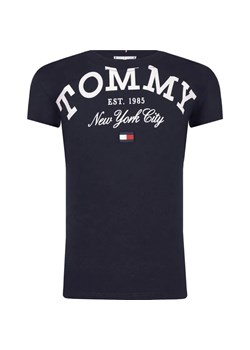Tommy Hilfiger T-shirt | Regular Fit ze sklepu Gomez Fashion Store w kategorii Bluzki dziewczęce - zdjęcie 184296756