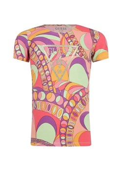 Guess T-shirt | Regular Fit ze sklepu Gomez Fashion Store w kategorii Bluzki dziewczęce - zdjęcie 184296808