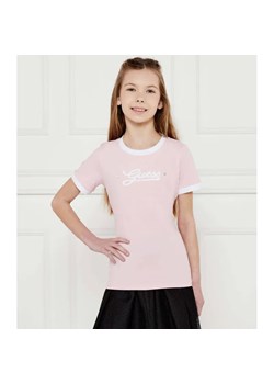 Guess T-shirt | Regular Fit ze sklepu Gomez Fashion Store w kategorii Bluzki dziewczęce - zdjęcie 184296836
