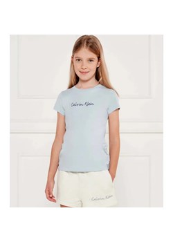 Calvin Klein Jeans T-shirt | Slim Fit ze sklepu Gomez Fashion Store w kategorii Bluzki dziewczęce - zdjęcie 184296838