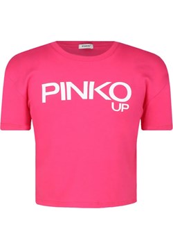 Pinko UP T-shirt JERSEY | Cropped Fit ze sklepu Gomez Fashion Store w kategorii Bluzki dziewczęce - zdjęcie 184296856