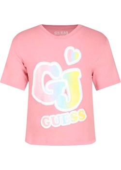Guess T-shirt | Regular Fit ze sklepu Gomez Fashion Store w kategorii Bluzki dziewczęce - zdjęcie 184296857