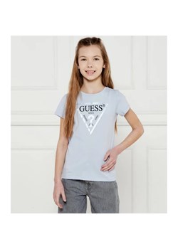 Guess T-shirt | Regular Fit ze sklepu Gomez Fashion Store w kategorii Bluzki dziewczęce - zdjęcie 184296858