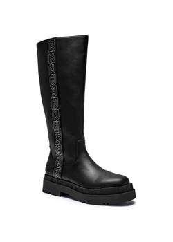 Liu Jo Kozaki LOVE 51 | z dodatkiem skóry ze sklepu Gomez Fashion Store w kategorii Kozaki damskie - zdjęcie 184296895