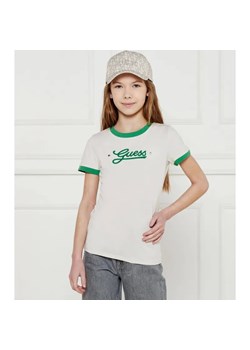 Guess T-shirt | Regular Fit ze sklepu Gomez Fashion Store w kategorii Bluzki dziewczęce - zdjęcie 184296928