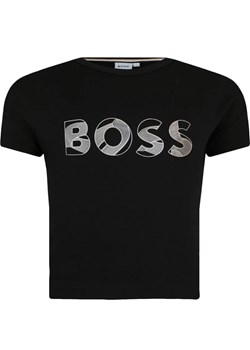 BOSS Kidswear T-shirt | Regular Fit ze sklepu Gomez Fashion Store w kategorii Bluzki dziewczęce - zdjęcie 184296946