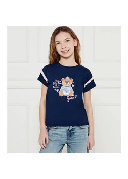 Guess T-shirt | Regular Fit ze sklepu Gomez Fashion Store w kategorii Bluzki dziewczęce - zdjęcie 184296969
