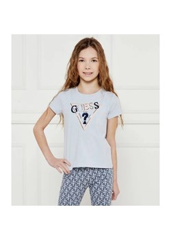 Guess T-shirt | Regular Fit ze sklepu Gomez Fashion Store w kategorii Bluzki dziewczęce - zdjęcie 184296998