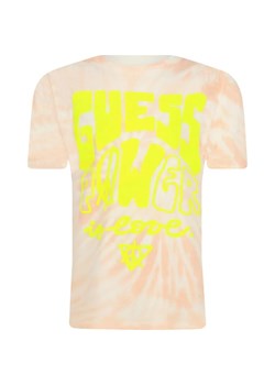 Guess T-shirt TIE&DYE | Regular Fit ze sklepu Gomez Fashion Store w kategorii Bluzki dziewczęce - zdjęcie 184297007