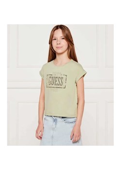 Guess T-shirt | Regular Fit ze sklepu Gomez Fashion Store w kategorii Bluzki dziewczęce - zdjęcie 184297015