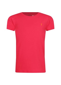 POLO RALPH LAUREN T-shirt | Regular Fit ze sklepu Gomez Fashion Store w kategorii Bluzki dziewczęce - zdjęcie 184297018