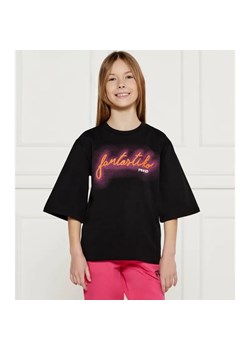 Pinko UP T-shirt | Oversize fit ze sklepu Gomez Fashion Store w kategorii Bluzki dziewczęce - zdjęcie 184297098