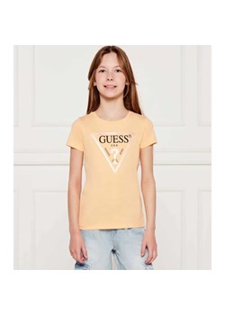 Guess T-shirt | Regular Fit ze sklepu Gomez Fashion Store w kategorii Bluzki dziewczęce - zdjęcie 184297276