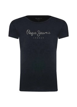 Pepe Jeans London T-shirt HANA GLITTER | Regular Fit ze sklepu Gomez Fashion Store w kategorii Bluzki dziewczęce - zdjęcie 184297296