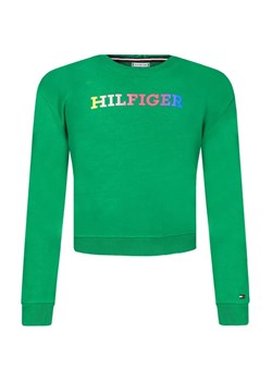 Tommy Hilfiger Bluza MONOTYPE SWEATSHIRT | Loose fit ze sklepu Gomez Fashion Store w kategorii Bluzy dziewczęce - zdjęcie 184297395