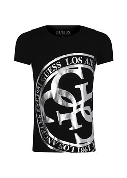 Guess T-shirt | Regular Fit ze sklepu Gomez Fashion Store w kategorii Bluzki dziewczęce - zdjęcie 184297439