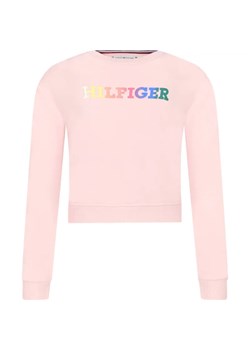 Tommy Hilfiger Bluza MONOTYPE SWEATSHIRT | Loose fit ze sklepu Gomez Fashion Store w kategorii Bluzy dziewczęce - zdjęcie 184297447