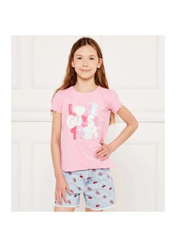 Guess T-shirt | Regular Fit ze sklepu Gomez Fashion Store w kategorii Bluzki dziewczęce - zdjęcie 184297486