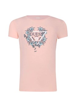 Guess T-shirt | Regular Fit ze sklepu Gomez Fashion Store w kategorii Bluzki dziewczęce - zdjęcie 184297559