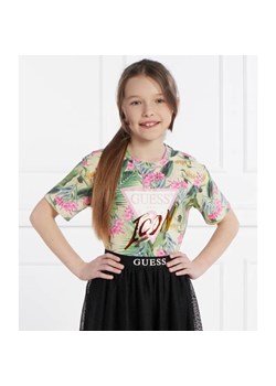 Guess T-shirt | Regular Fit ze sklepu Gomez Fashion Store w kategorii Bluzki dziewczęce - zdjęcie 184297587