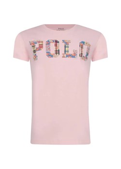 POLO RALPH LAUREN T-shirt | Regular Fit ze sklepu Gomez Fashion Store w kategorii Bluzki dziewczęce - zdjęcie 184297598