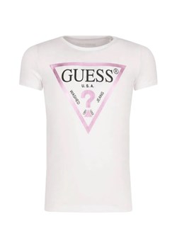Guess T-shirt | Regular Fit ze sklepu Gomez Fashion Store w kategorii Bluzki dziewczęce - zdjęcie 184297667
