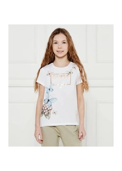 Guess T-shirt | Regular Fit ze sklepu Gomez Fashion Store w kategorii Bluzki dziewczęce - zdjęcie 184297697