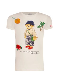 POLO RALPH LAUREN T-shirt | Regular Fit ze sklepu Gomez Fashion Store w kategorii Bluzki dziewczęce - zdjęcie 184297715