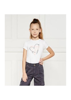 Guess T-shirt | Regular Fit ze sklepu Gomez Fashion Store w kategorii Bluzki dziewczęce - zdjęcie 184297746