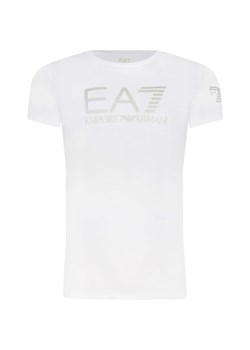 EA7 T-shirt | Regular Fit ze sklepu Gomez Fashion Store w kategorii Bluzki dziewczęce - zdjęcie 184297767