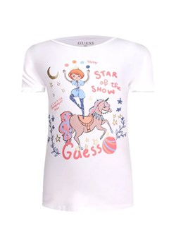 Guess T-shirt | Regular Fit ze sklepu Gomez Fashion Store w kategorii Bluzki dziewczęce - zdjęcie 184297769